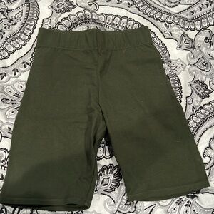 Good American Cotton biker shorts